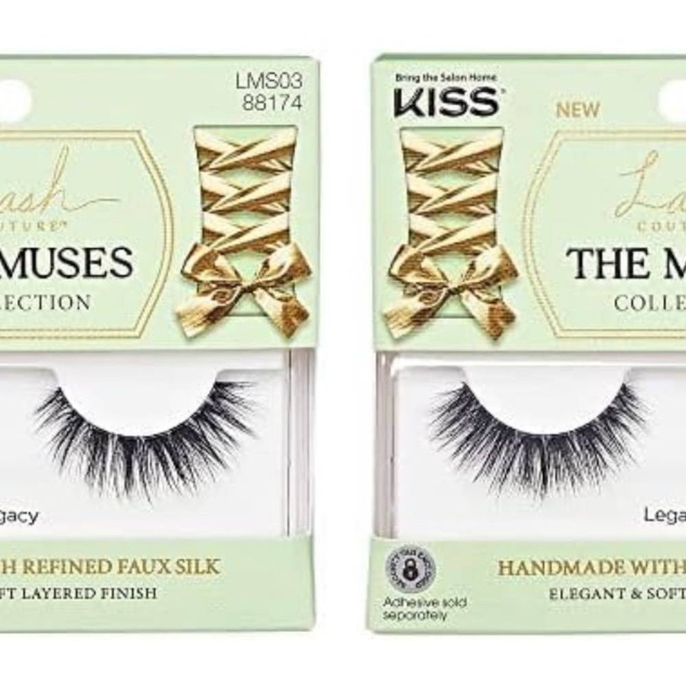 KISS Lash Couture The Muses Collection Faux Silk Lashes - Black